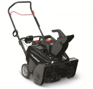Murray 1695885 800 Snow Series 22-Inch Gas Powered Single Stage Snow Thrower With Electric Start
