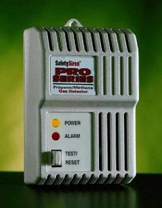SafetySiren Family Safety Combustible Gas (Propane Methane) Detector